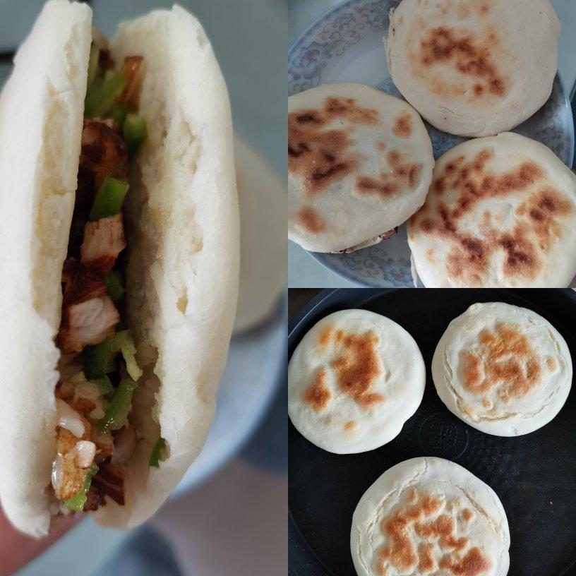 肉夹馍(白吉馍的制作)
