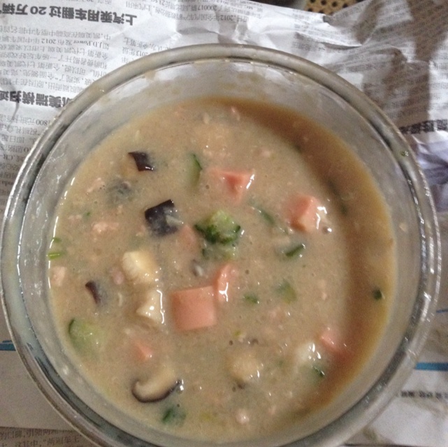 皮蛋瘦肉粥