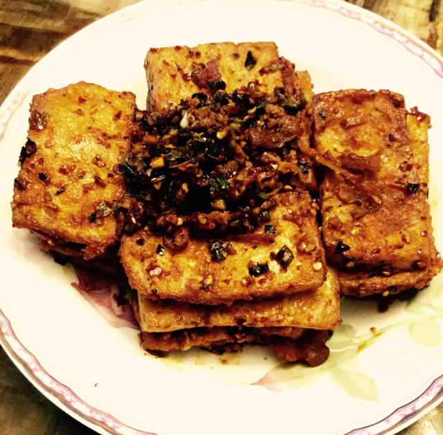 韩式煎豆腐 Side Dish Tofu