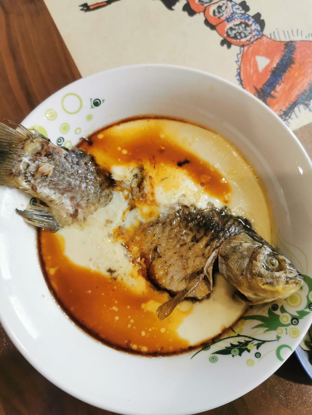 儿时的鲫鱼炖蛋