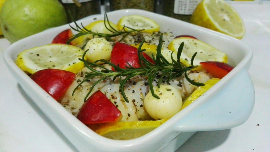 迷迭香柠檬烤鸡腿