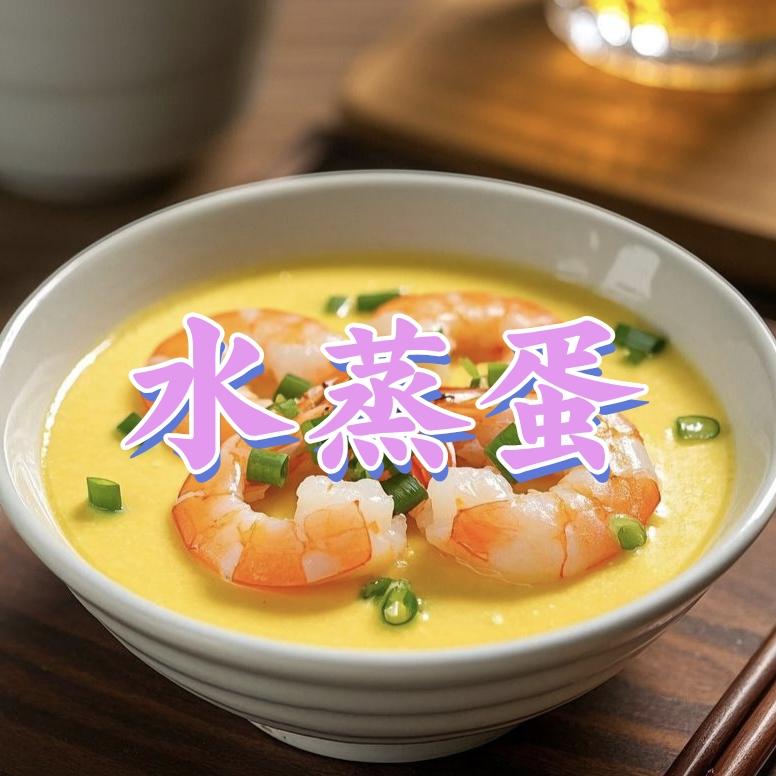 虾仁蒸蛋