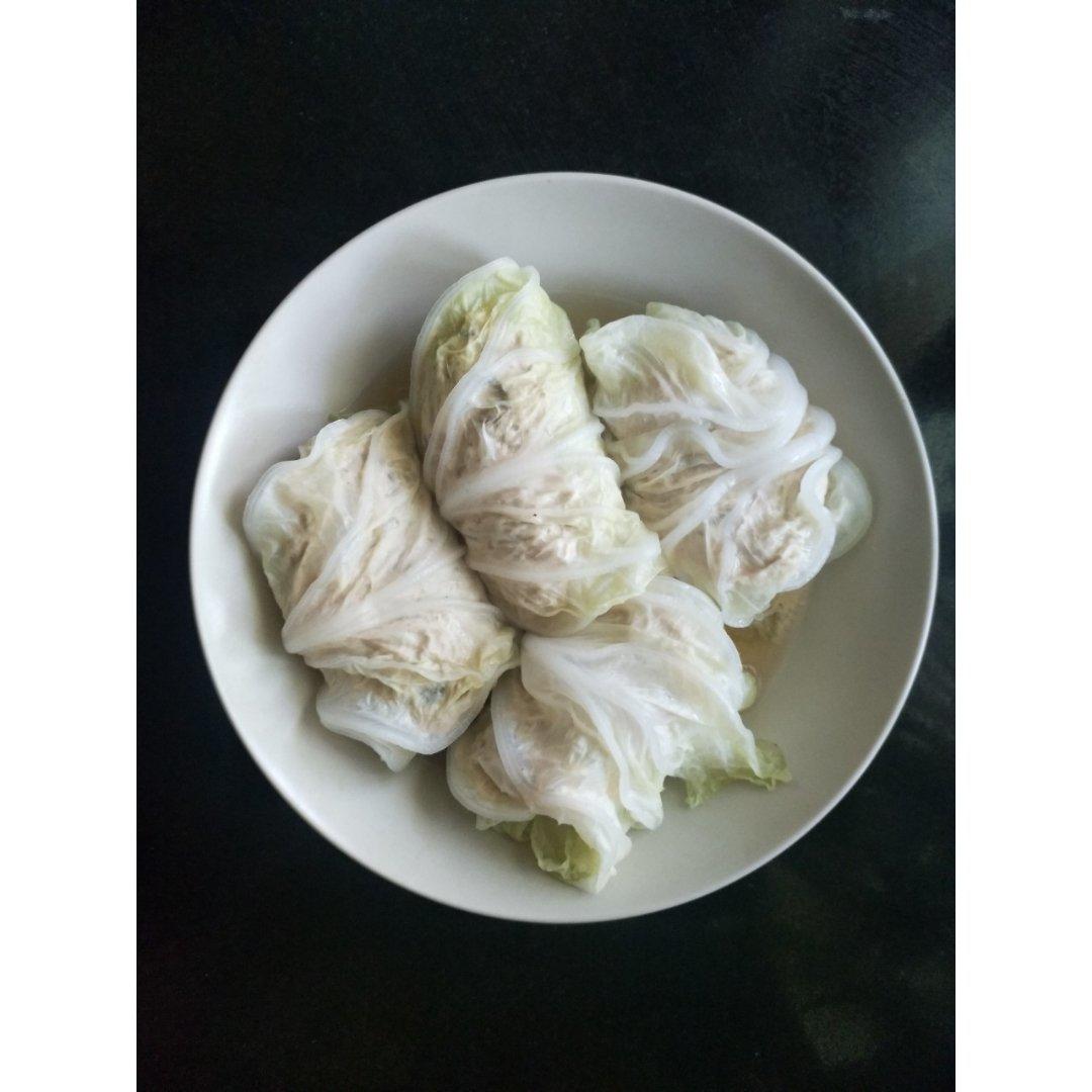 【健康三餐】清蒸鸡肉白菜卷