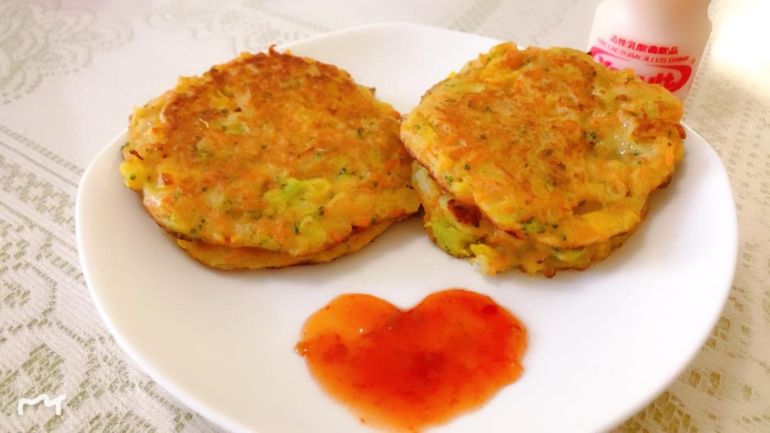 高纤蔬菜饼，把春天吃进肚子里