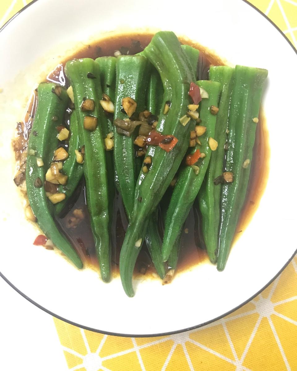 ‼️从此爱上秋葵‼️
白灼秋葵