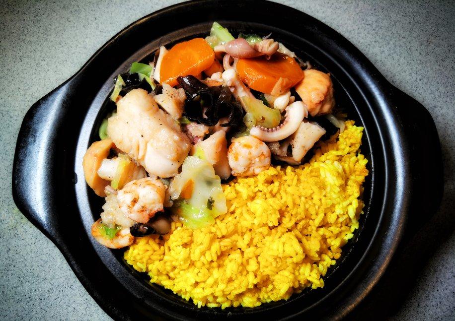 什锦海鲜盖饭（丼）