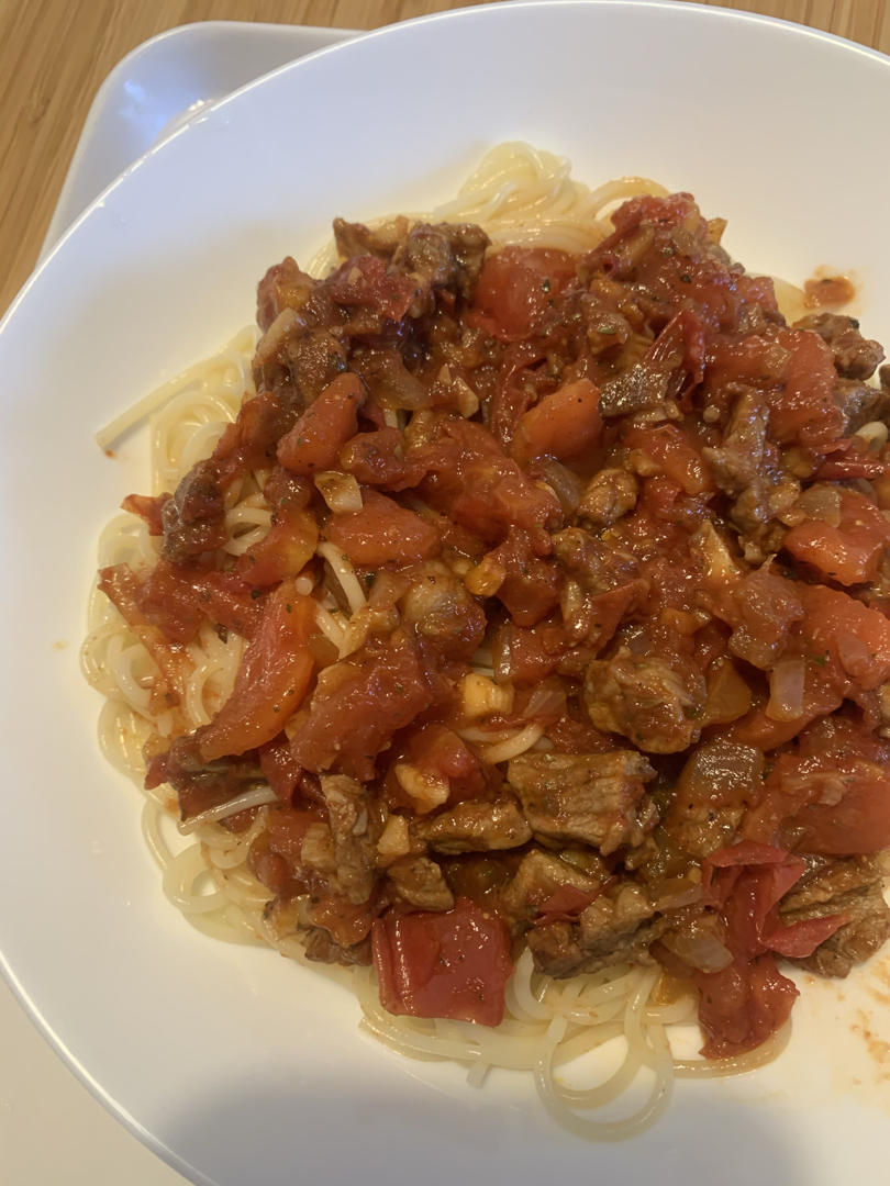 牛肉芝士意大利面