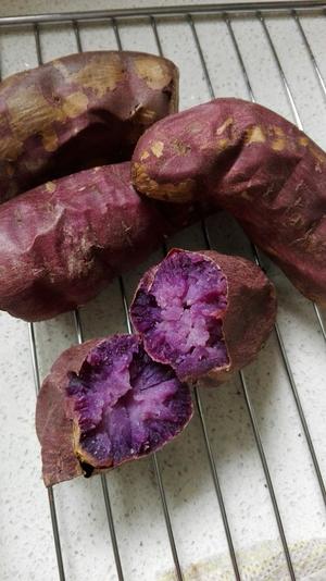 烤地瓜（紫薯）的做法 步骤2
