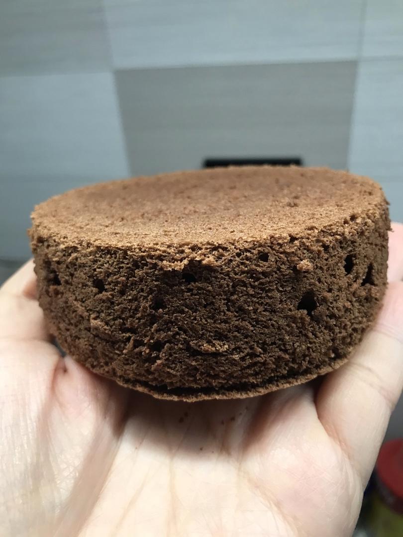 不消泡的巧克力戚风