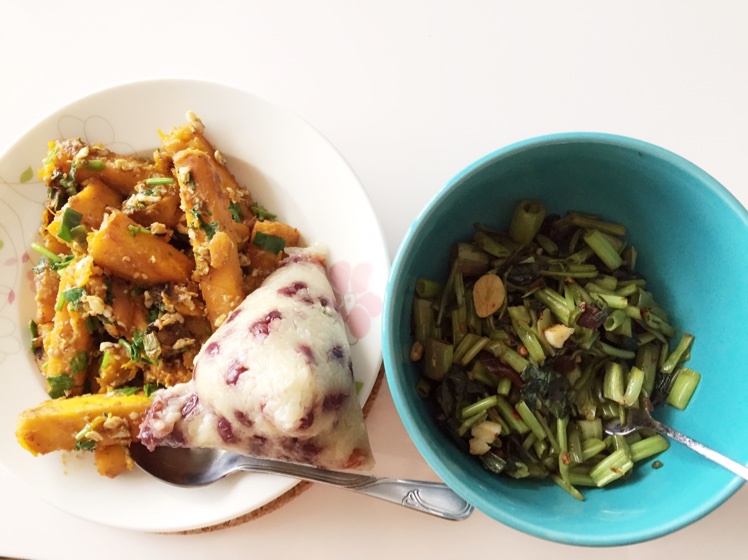 咸蛋焗南瓜（全蛋版）