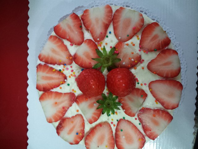 乳酪草莓蛋糕