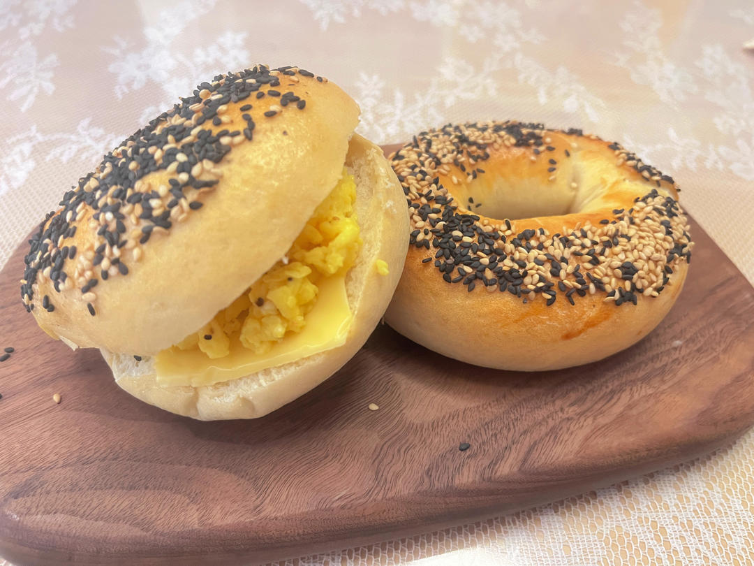 美式芝麻贝果Bagles