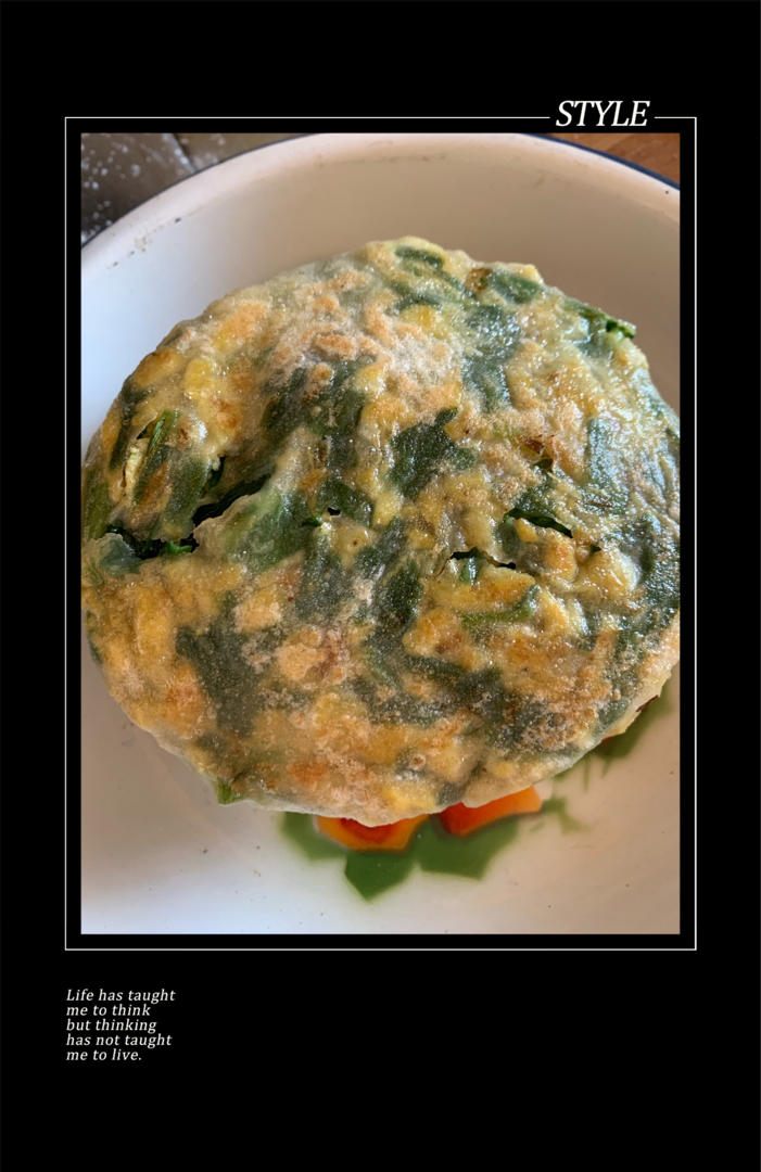 虾皮韭菜鸡蛋馅饼（图文）
