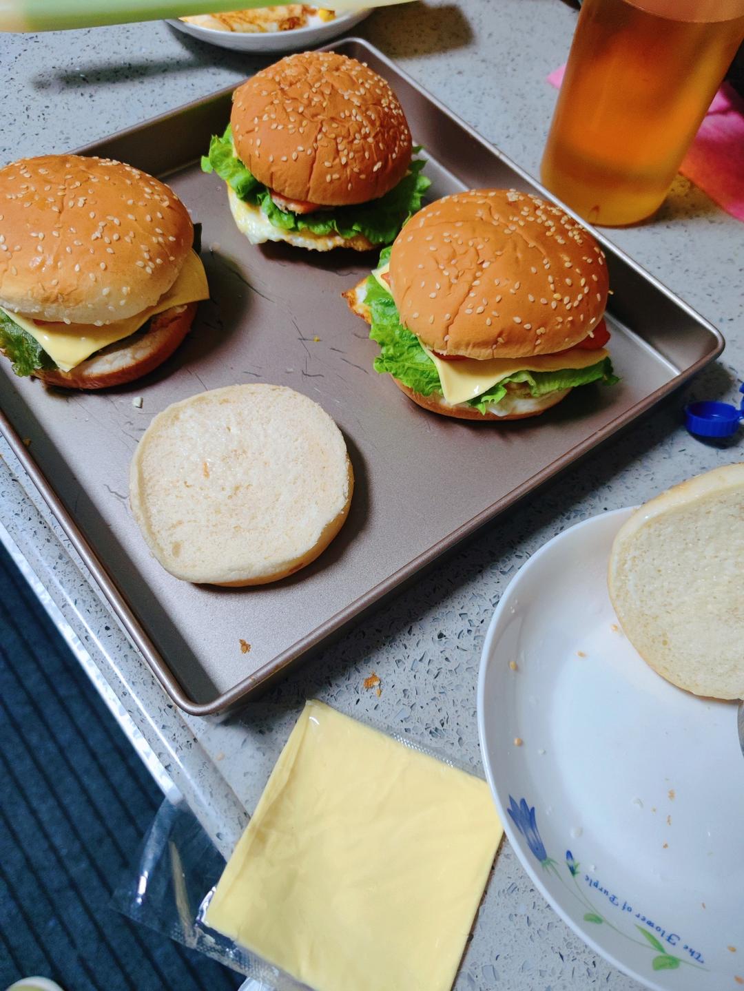 美味牛肉小汉堡 一次发酵法