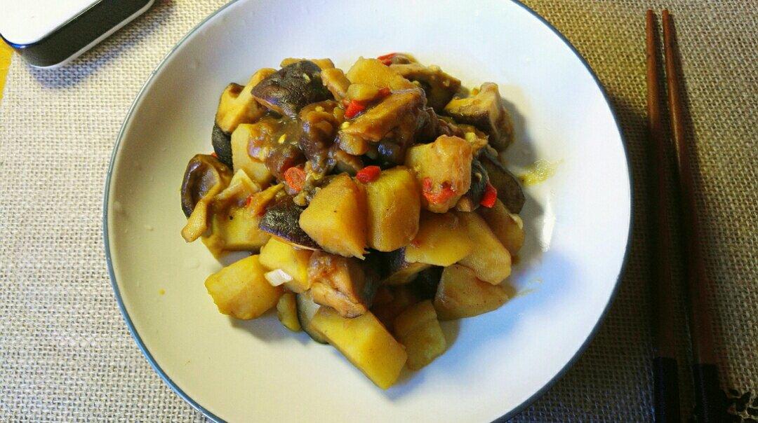 香菇土豆