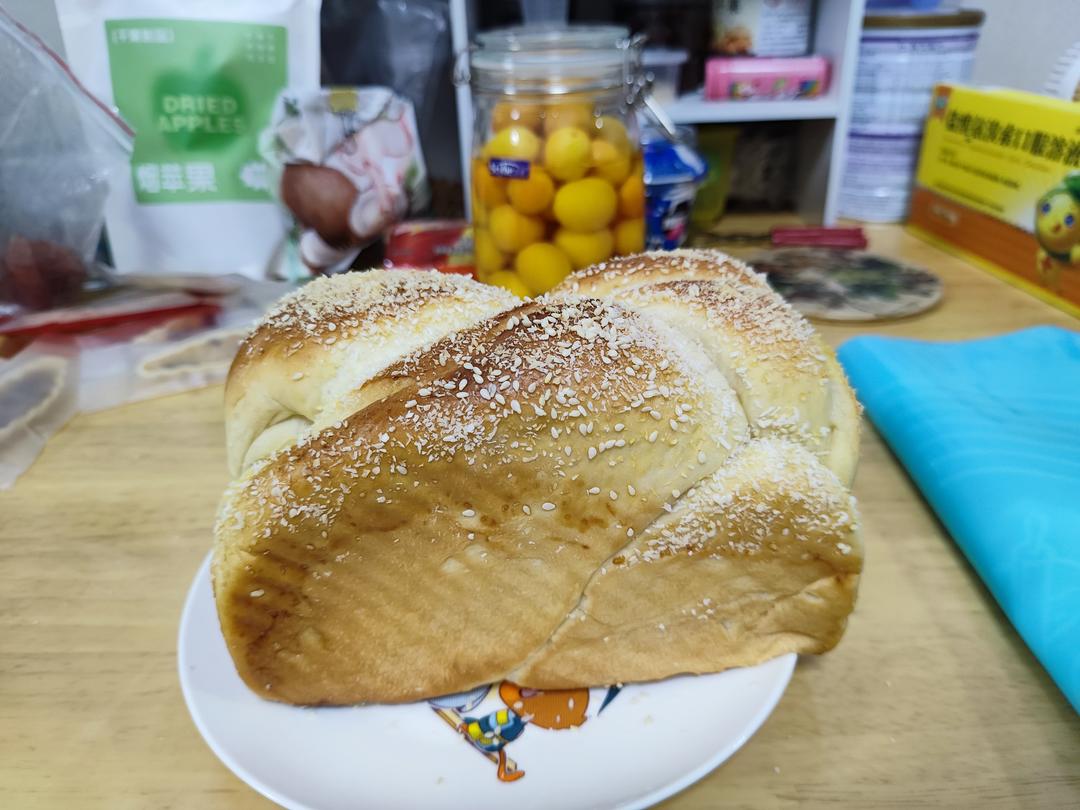 椰香浓郁的椰蓉吐司