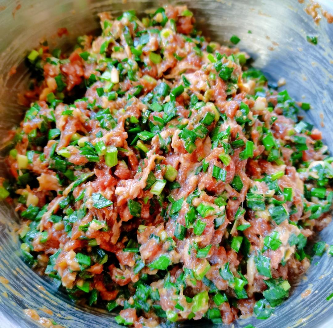 ༄「荠菜鲜肉饺子馅儿」༄必须加把韭菜才提鲜✌️✌️✌️