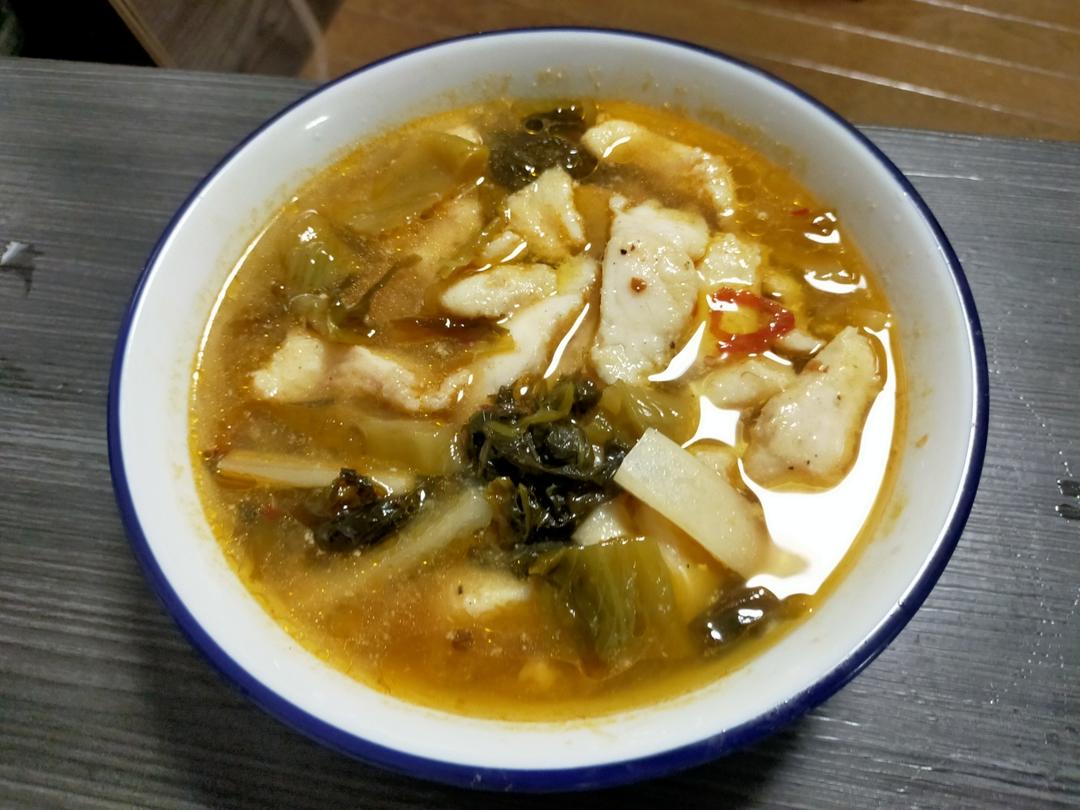 厨师长教你：“酸菜鱼”的传统做法，色香味俱全