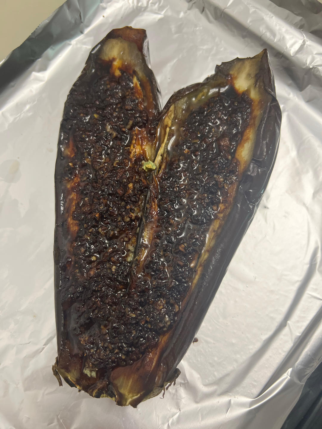 CC招牌菜销魂烤茄子，百吃不厌！