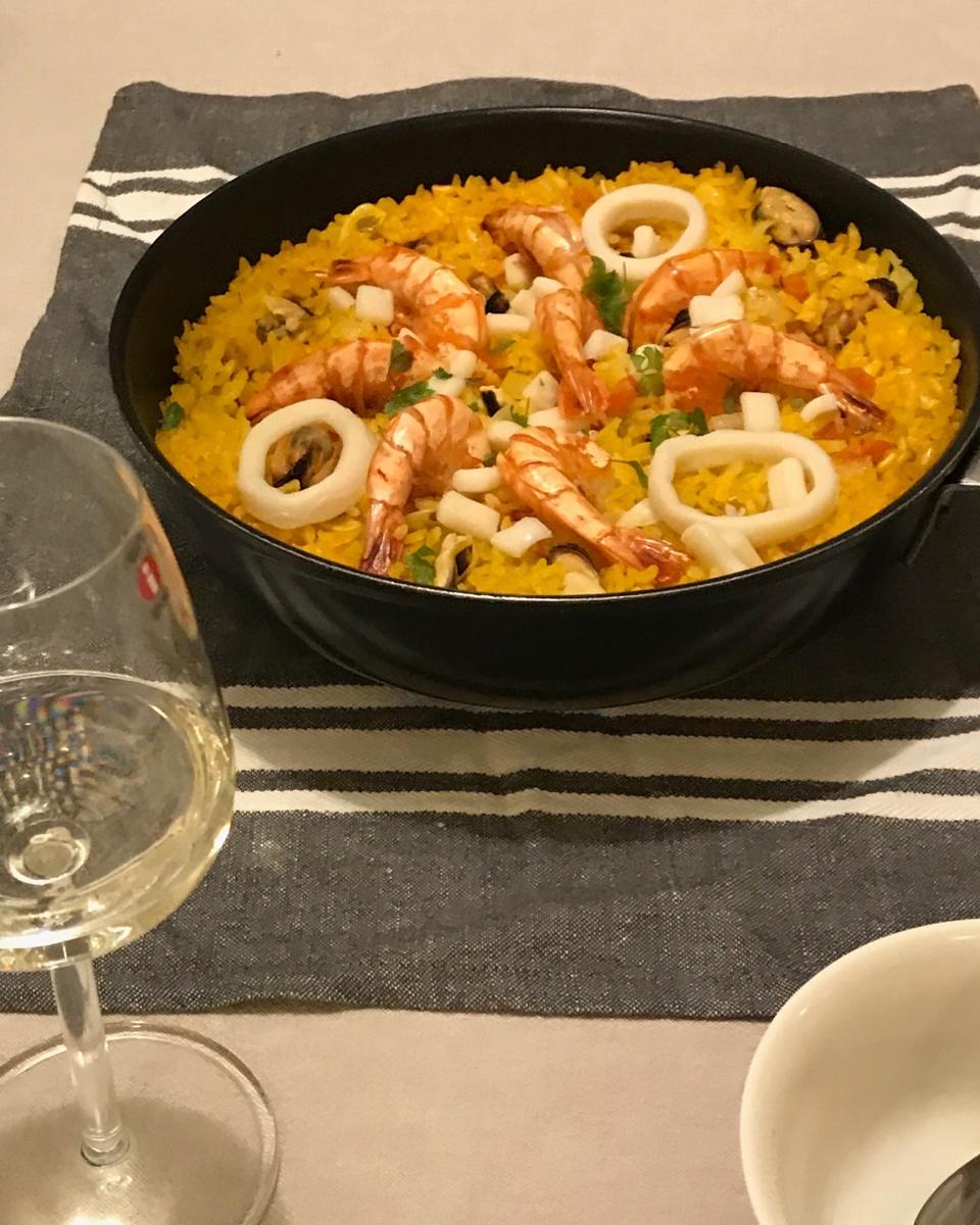 【曼食慢语】Seafood Paella 西班牙海鲜饭