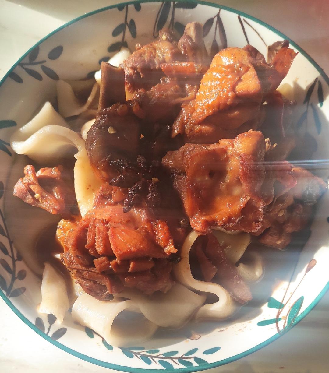 新疆特色大盘鸡（附加皮带面做法）