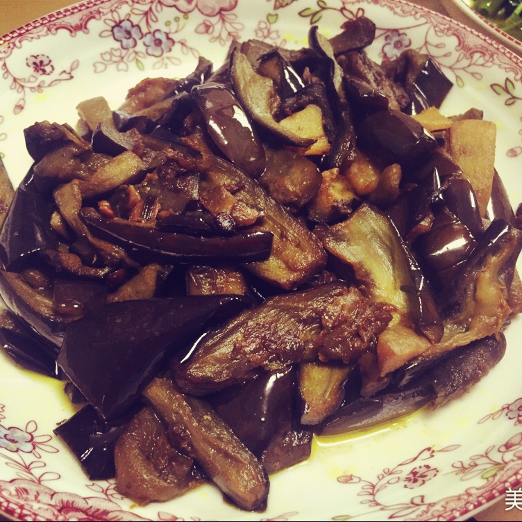 纸牌rebacca-in-love做的豆瓣酱炒茄子