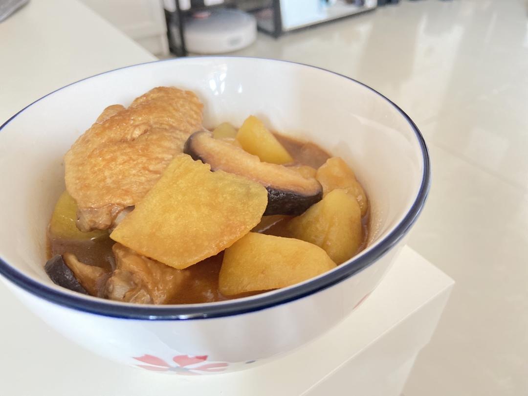 土豆炖鸡翅（快手零失败）