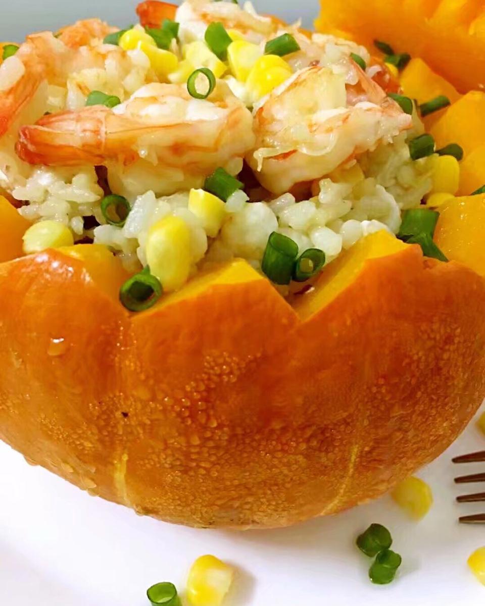 多彩南瓜饭盅