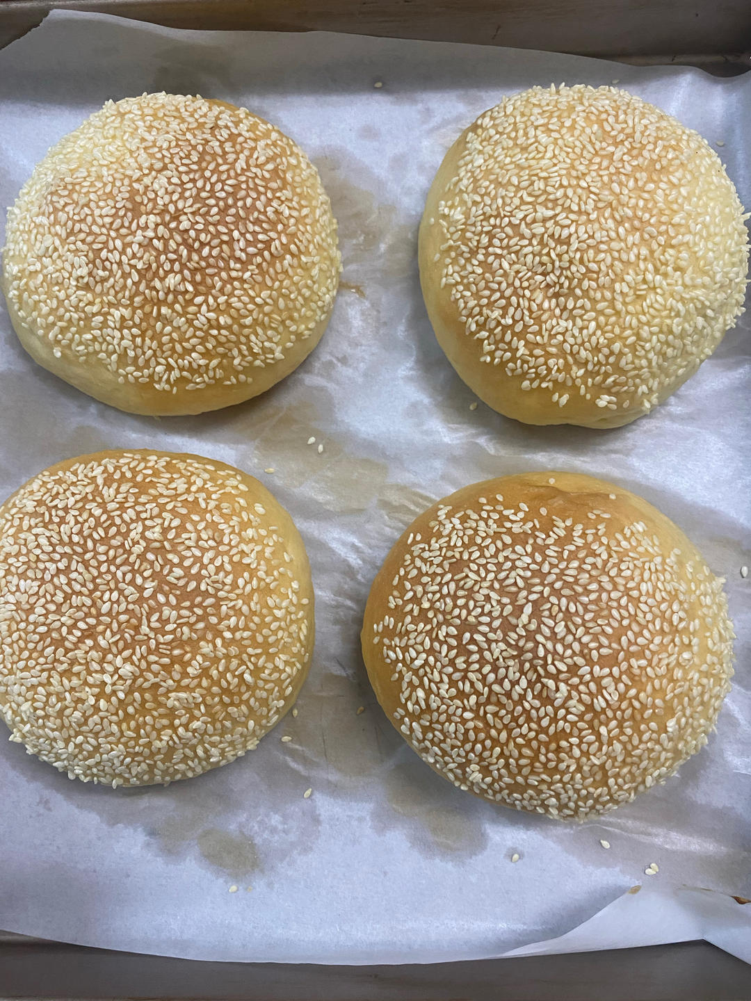 简单的汉堡胚做法