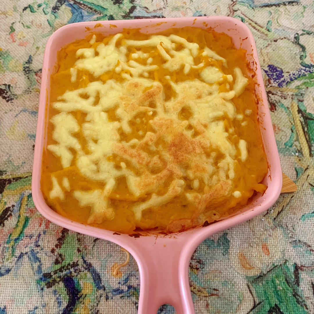 芝士焗南瓜（红薯）-好吃到尖叫