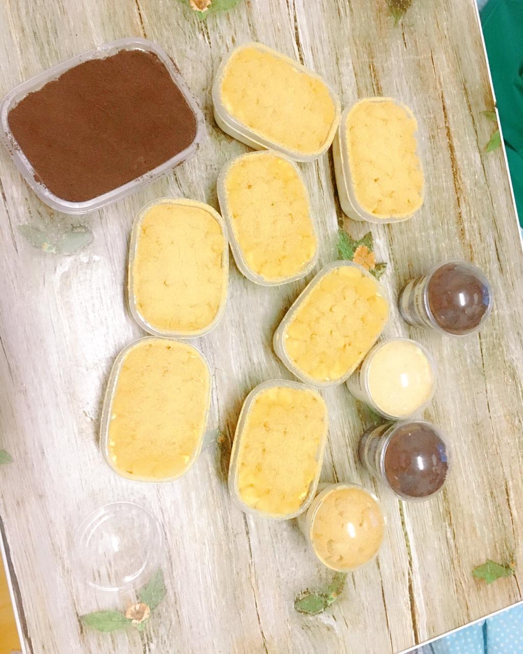 日式豆乳盒子蛋糕