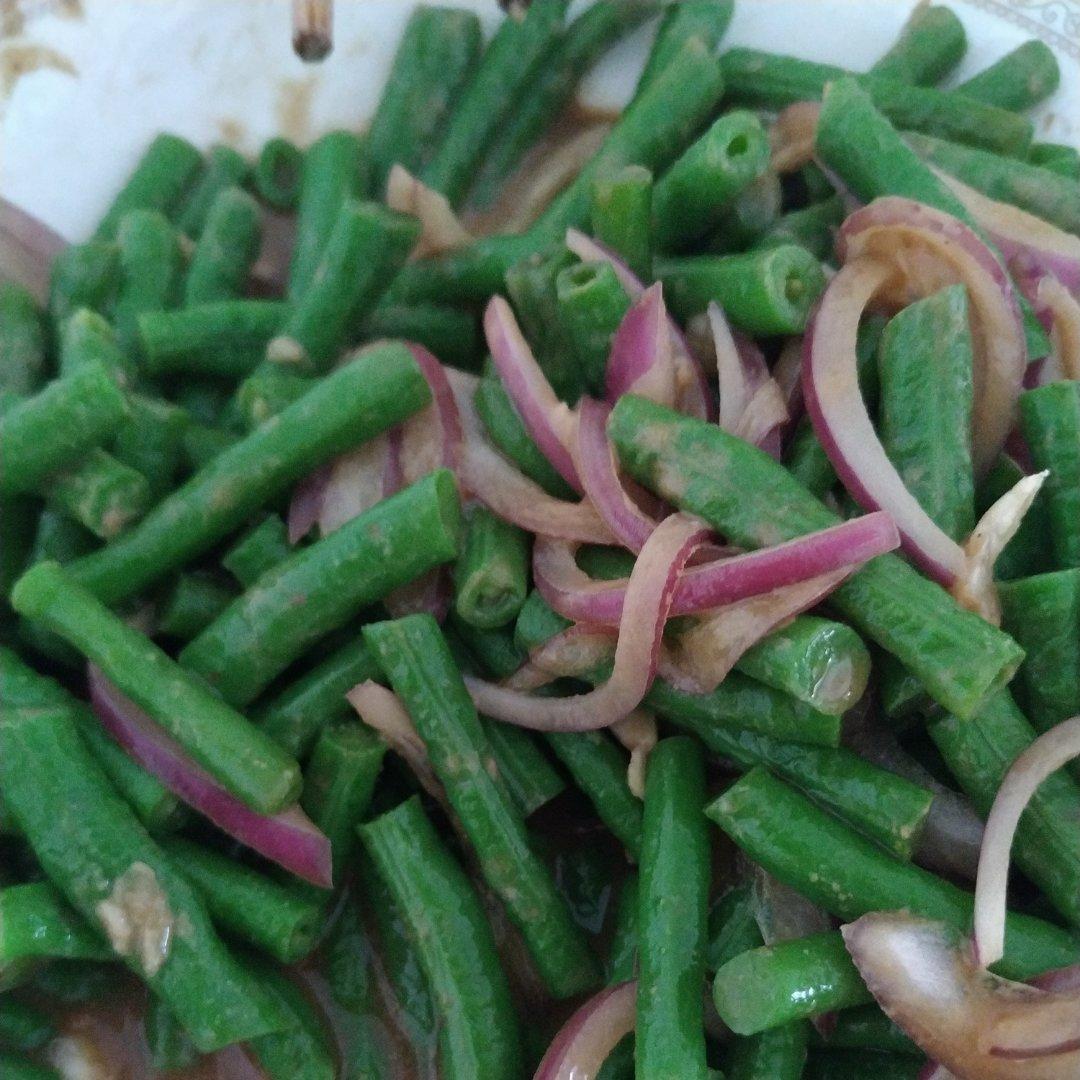 麻酱凉拌豆角