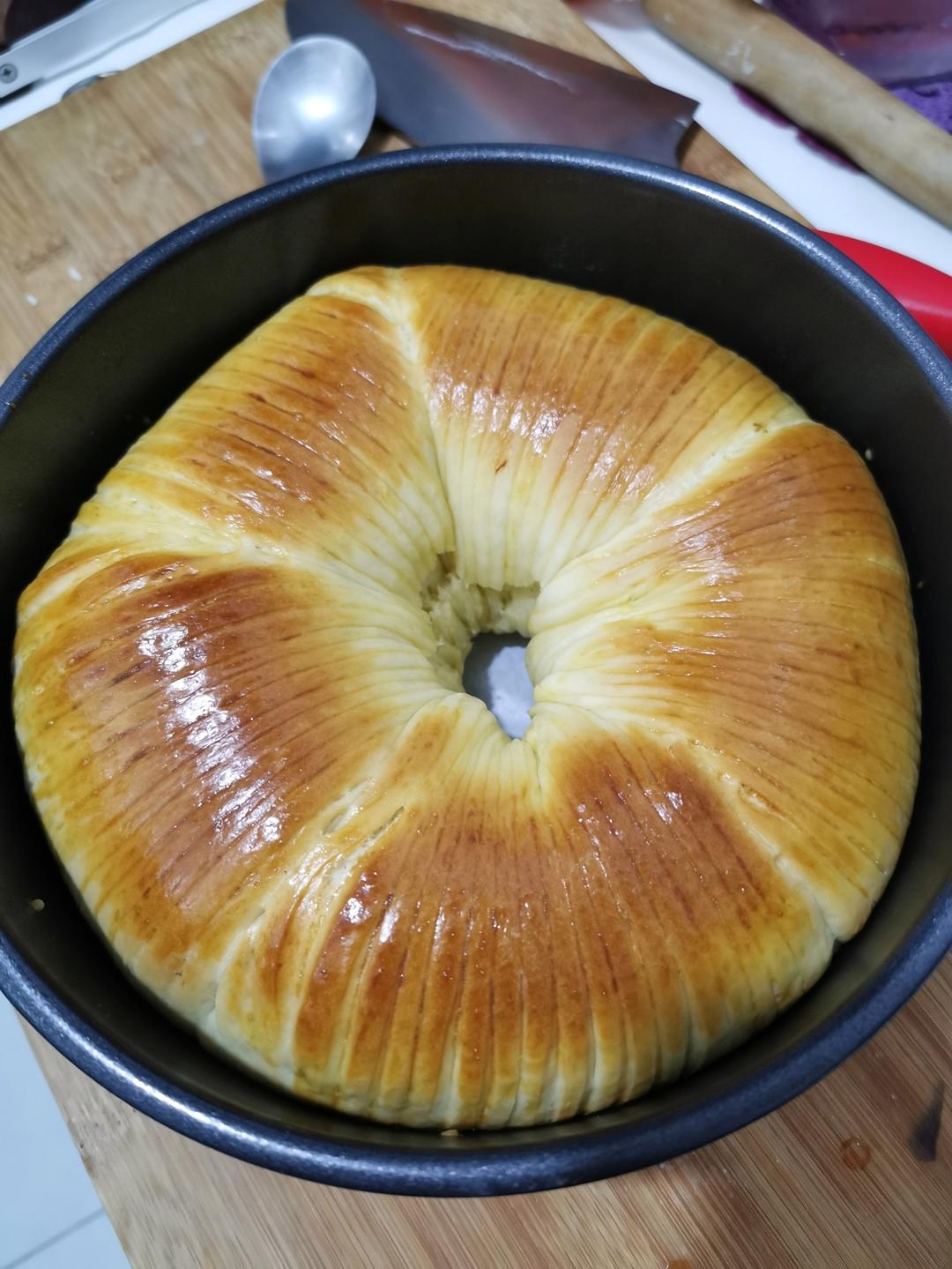 治愈系网红面包 毛线球面包🧶（含整形视频）