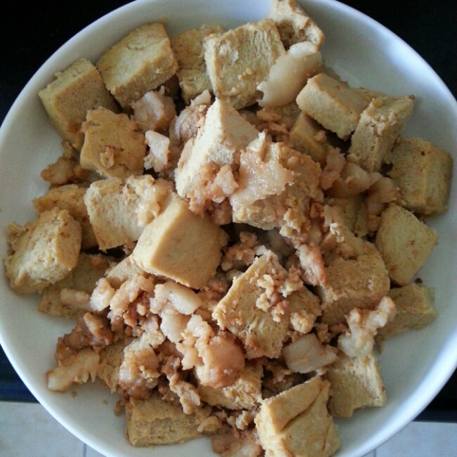 肉酱豆腐