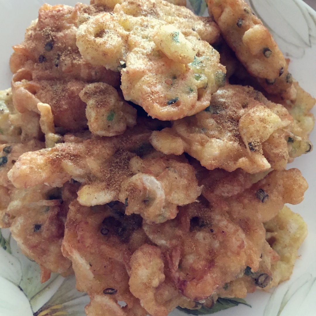 香煎虾饼