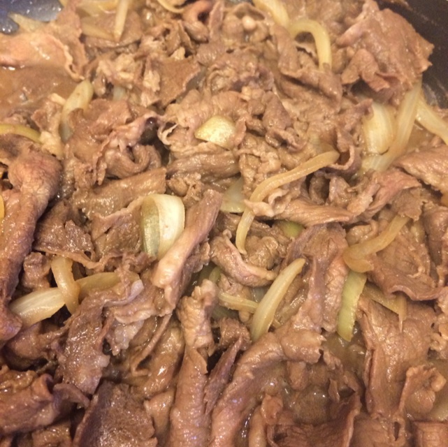 日式牛肉饭