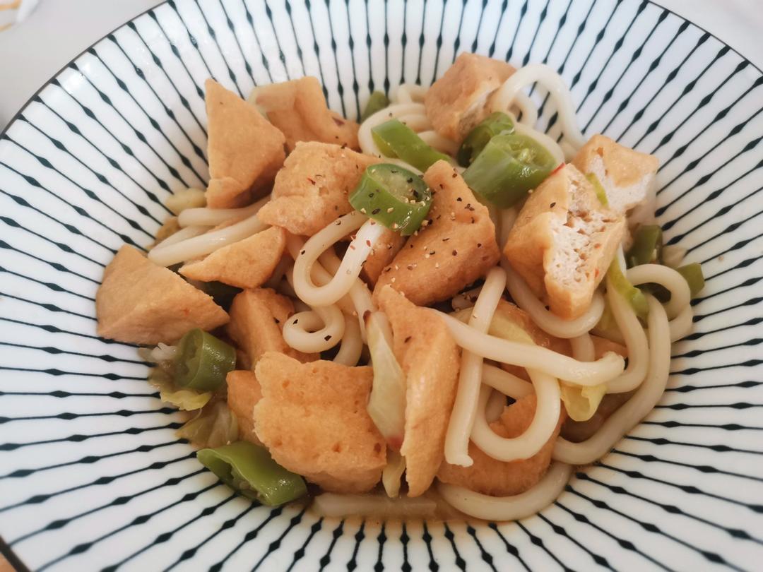 这样做的油豆腐超级下饭