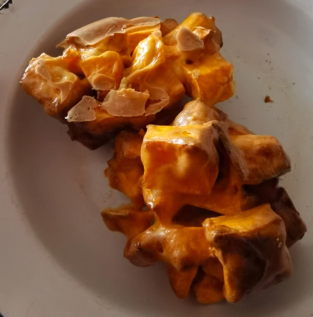 低卡无油红薯小饼🍠空气炸锅