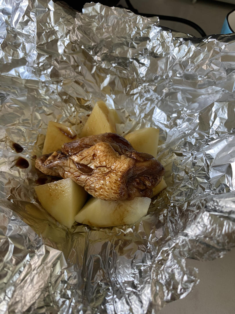 超脱骨又简单的锡纸烤鸡腿