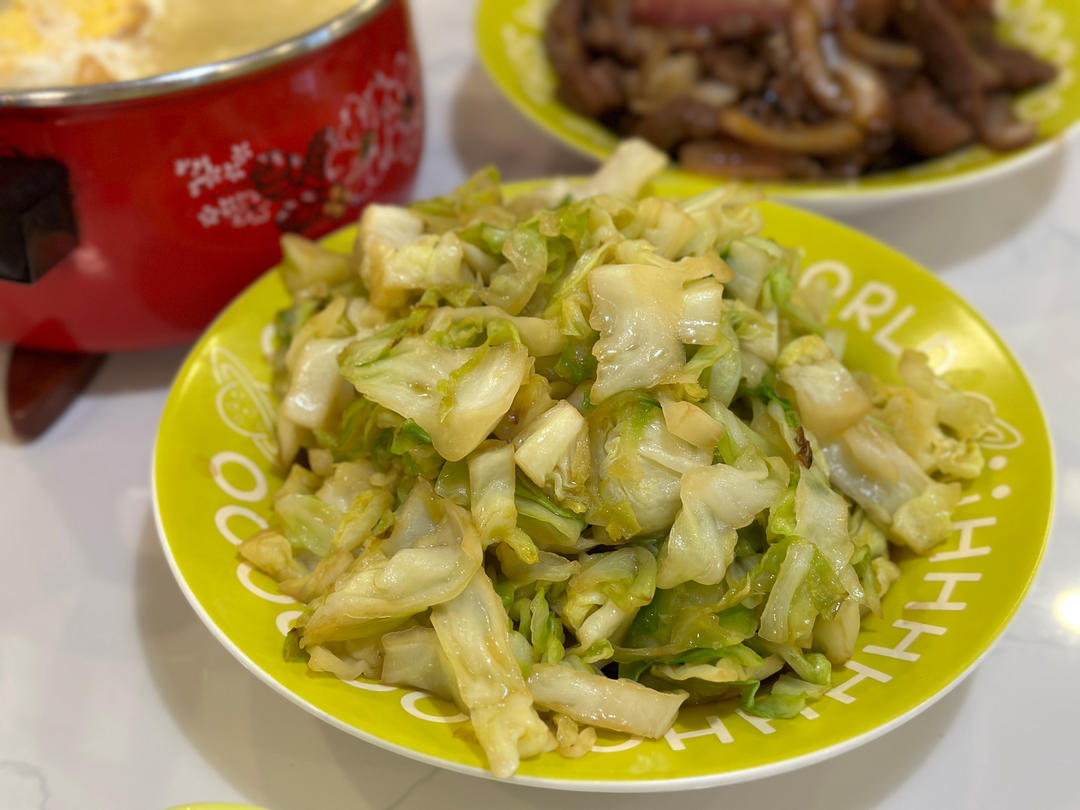 炒包菜