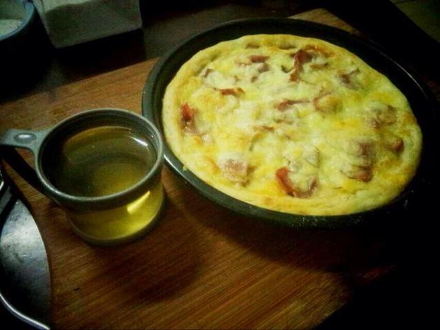 火腿培根披萨（多肉版）