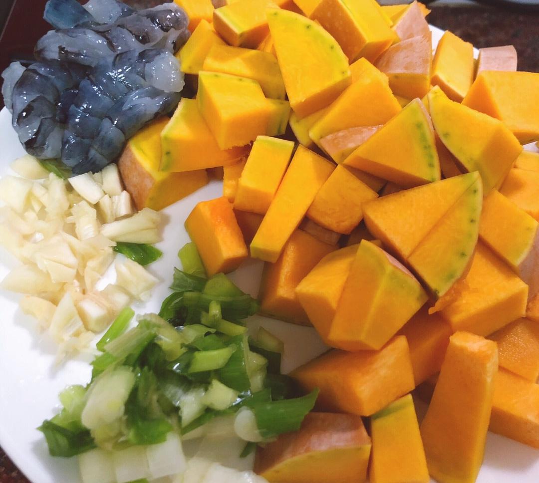 美味到不行的南瓜饭