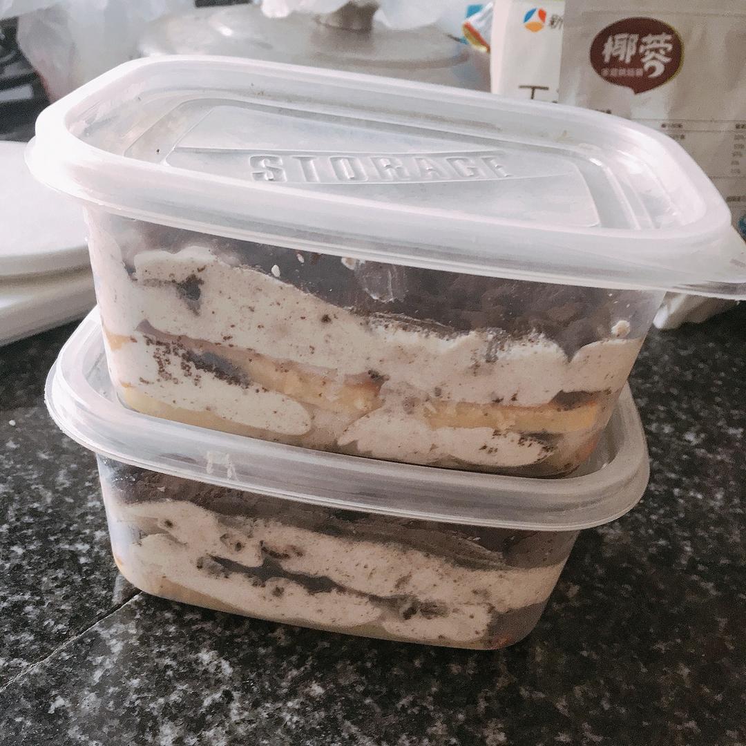 低糖不腻的奥利奥咸奶油蛋糕盒子