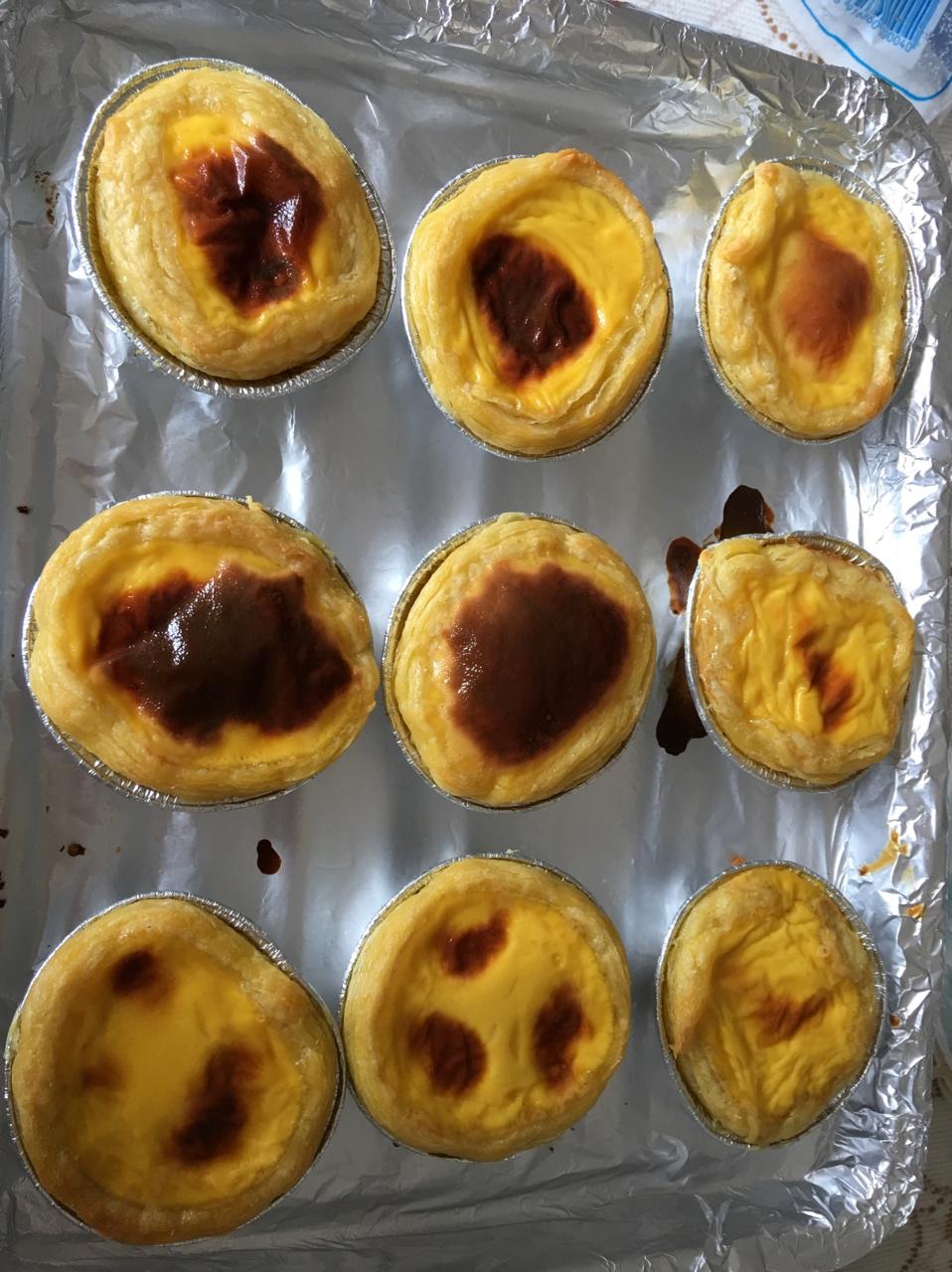 美味嫩滑的蛋挞（雀巢三花植脂淡奶版）