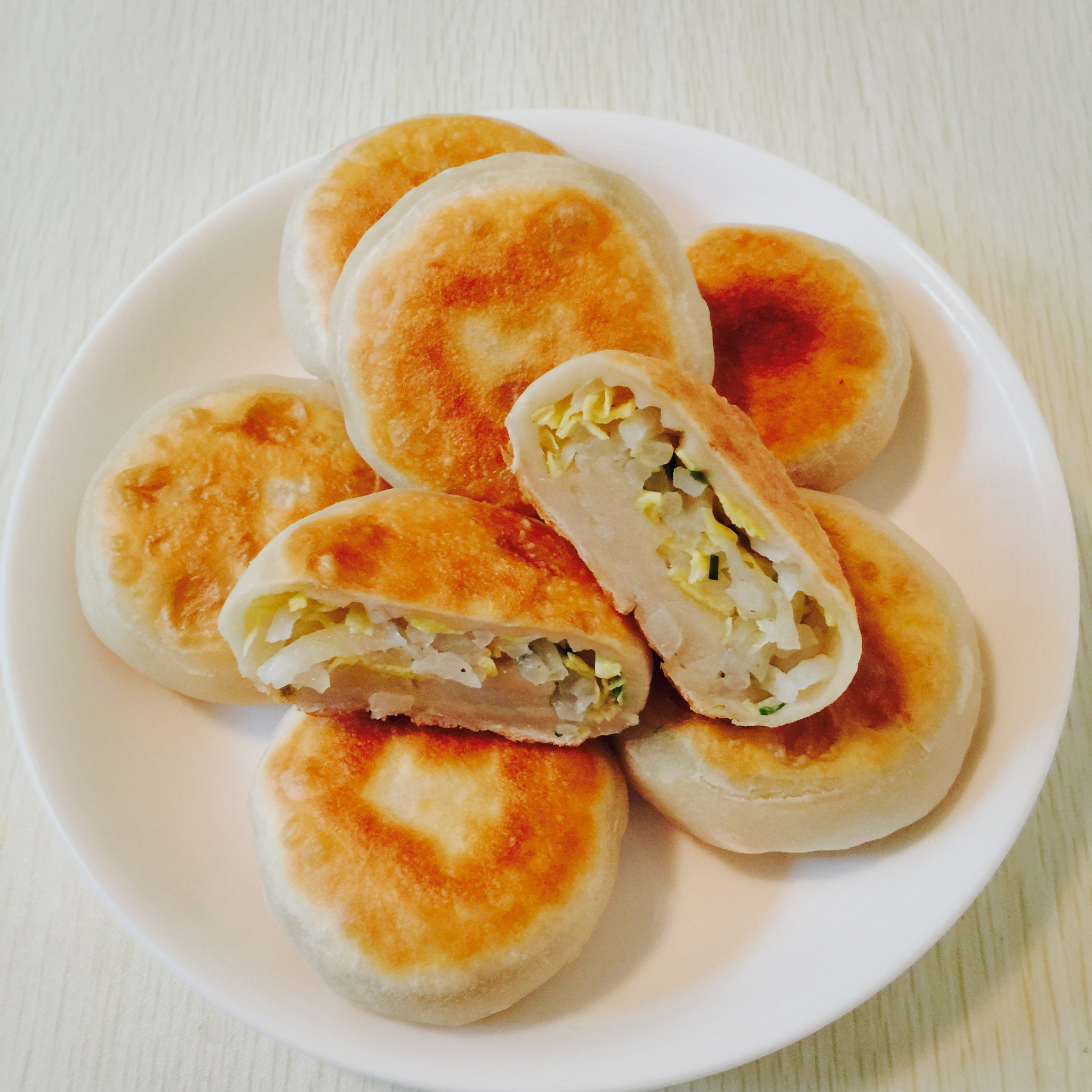 小猪璐璐做的萝卜丝馅饼