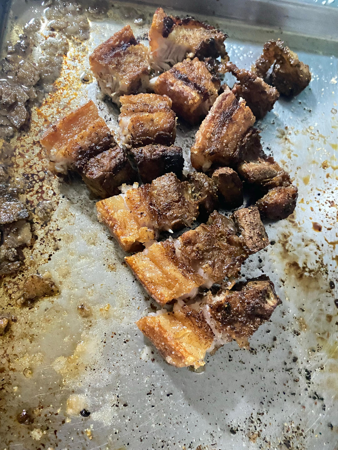 一次成功的脆皮五花肉