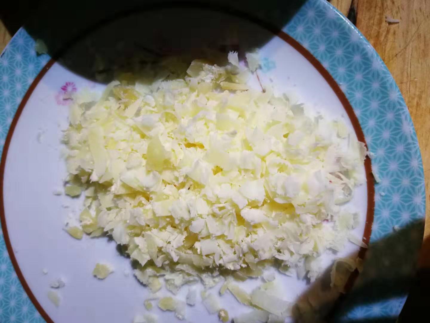 奶汁西葫芦烤意面/Zucchini Carbonara(vegetarian)的做法 步骤4