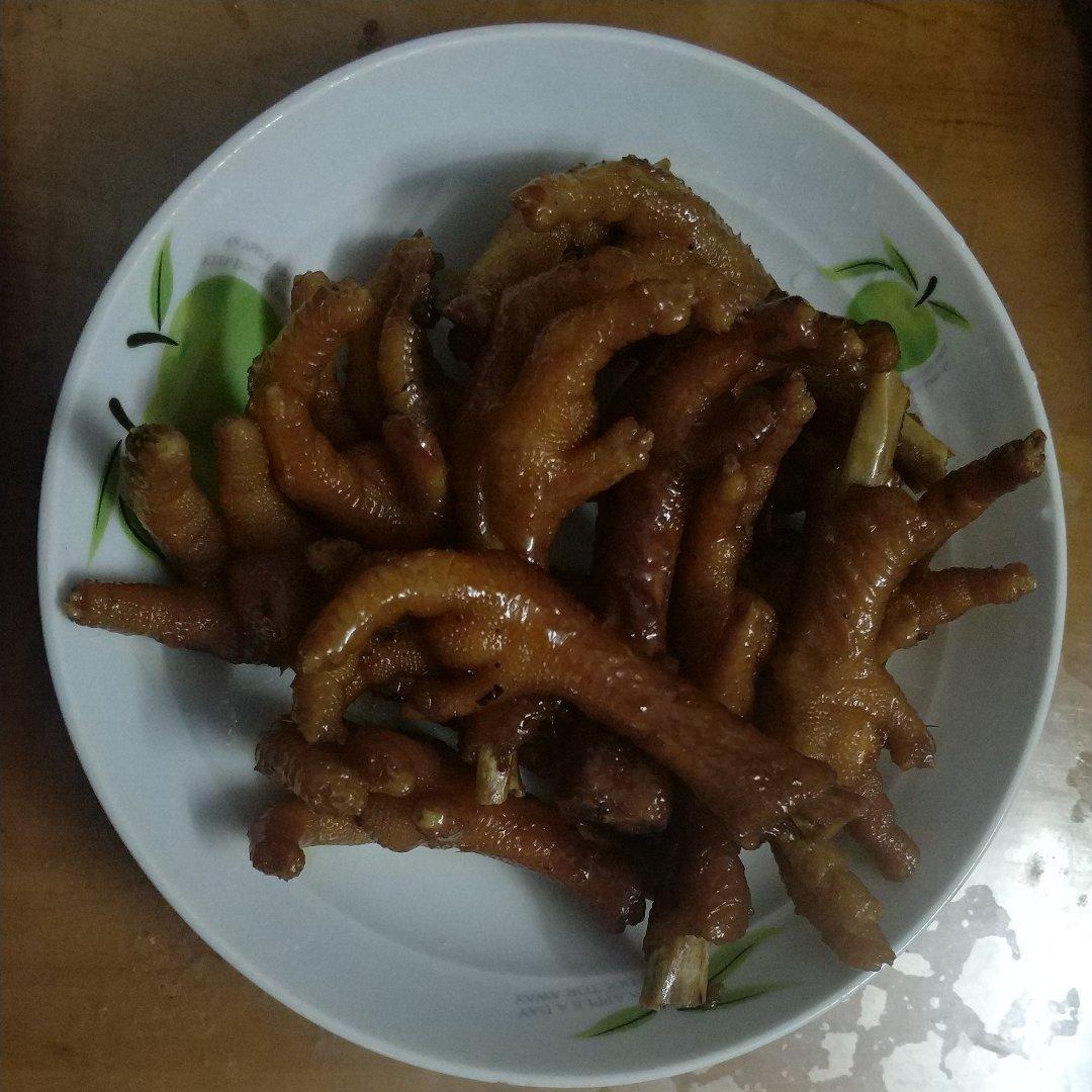 秘制红烧鸡爪
