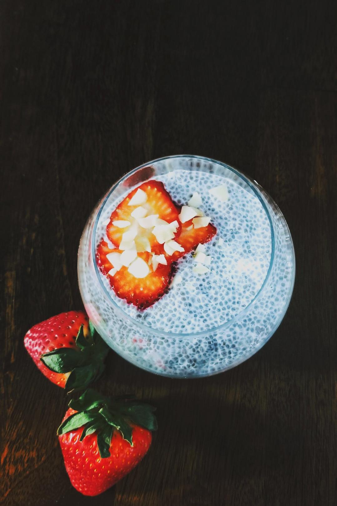 <万能公式>Chia seeds pudding (奇亚籽)