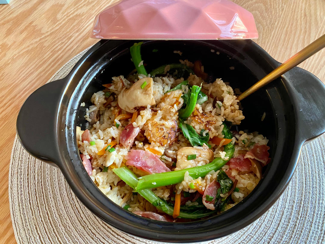 腊肠煲仔饭,让人销魂的腊味香